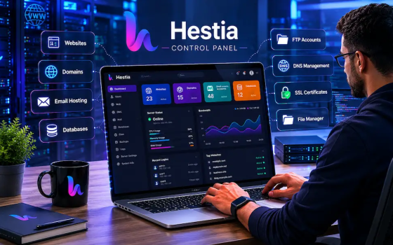 VPS cu Hestia Control Panel – Administrează serverul tău simplu și eficient