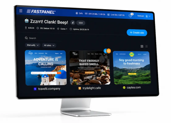Găzduire VPS cu FastPanel Preinstalat: Gestionare Rapidă și Eficientă