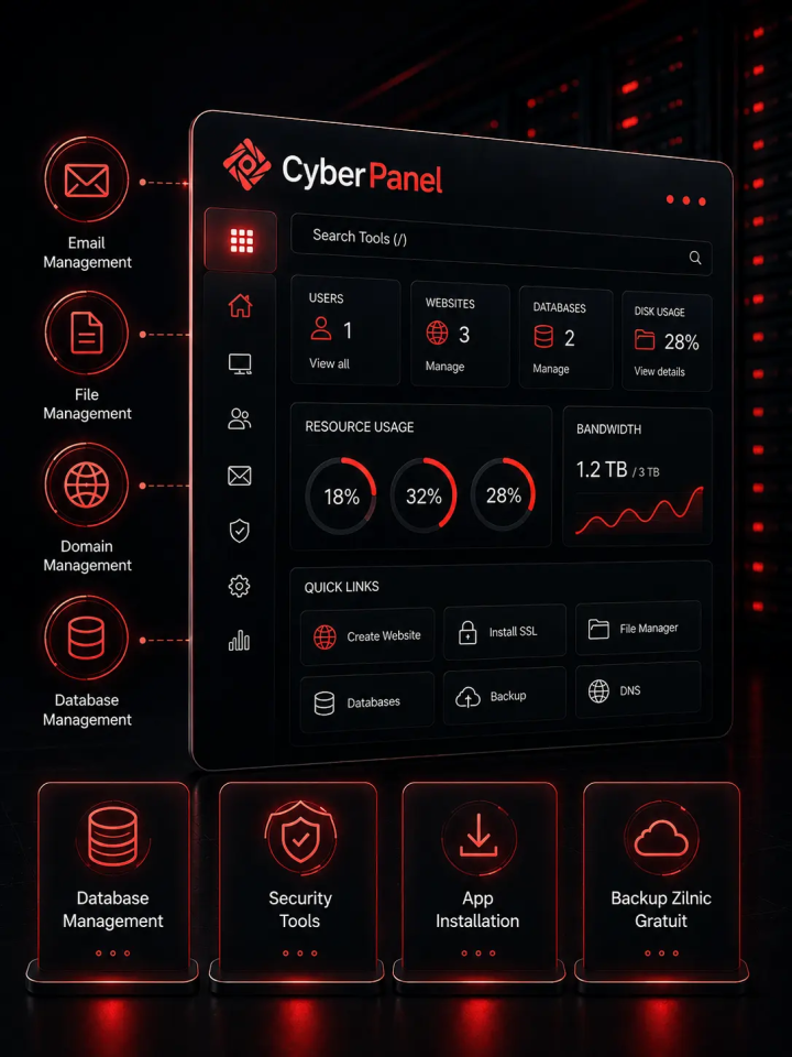 Предустановленный CyberPanel: Идеальное решение для управления вашим VPS